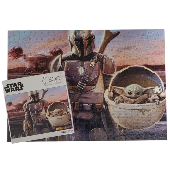 Star Wars The Mandalorian “This Is The Way” 500 Piece Jigsaw Puzzle *READ* - Picture 12 of 12